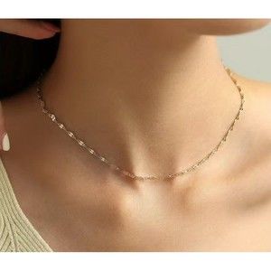 Dainty Stainless Steel Gold Plated Non Tarnish Choker Necklace